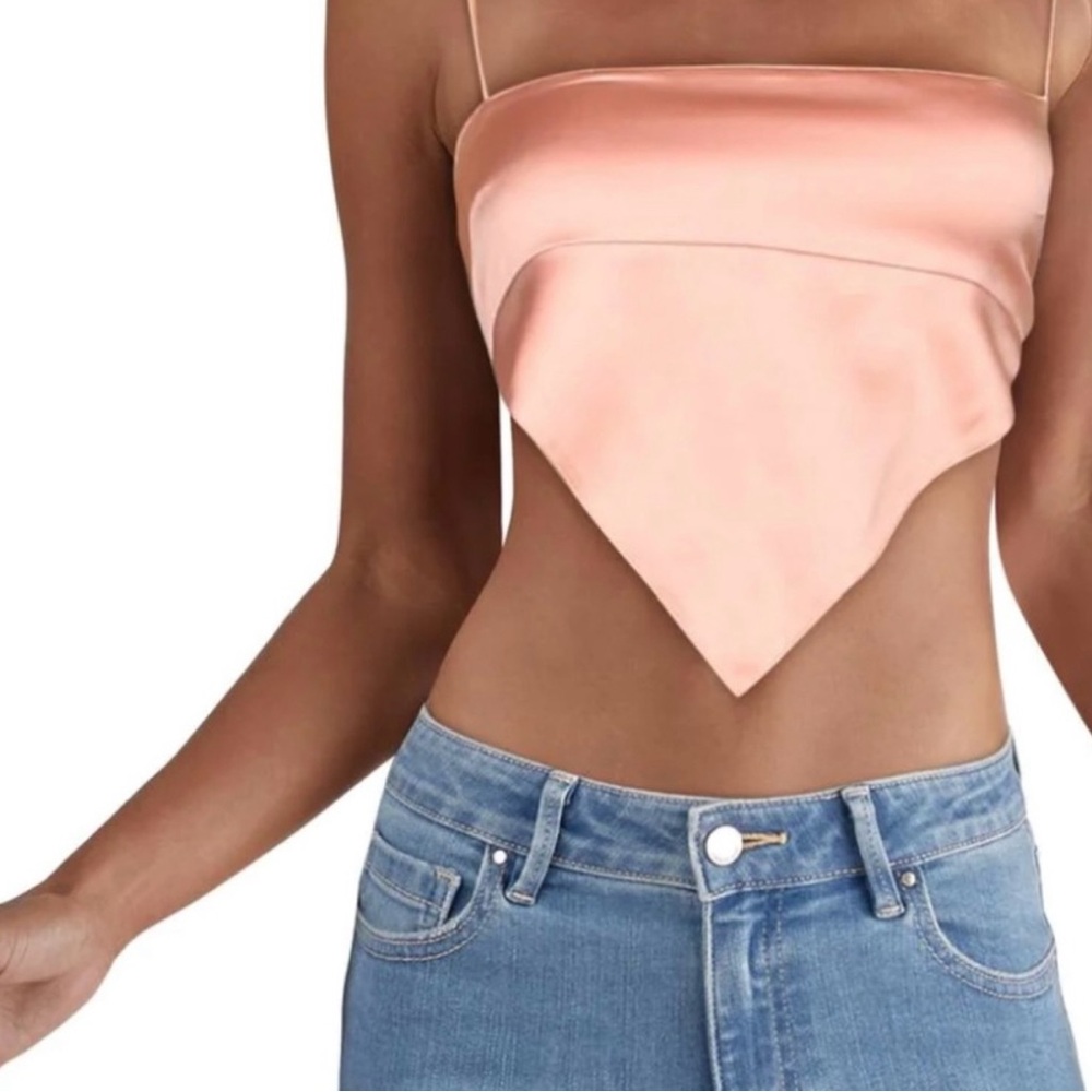 Satin Crop Top